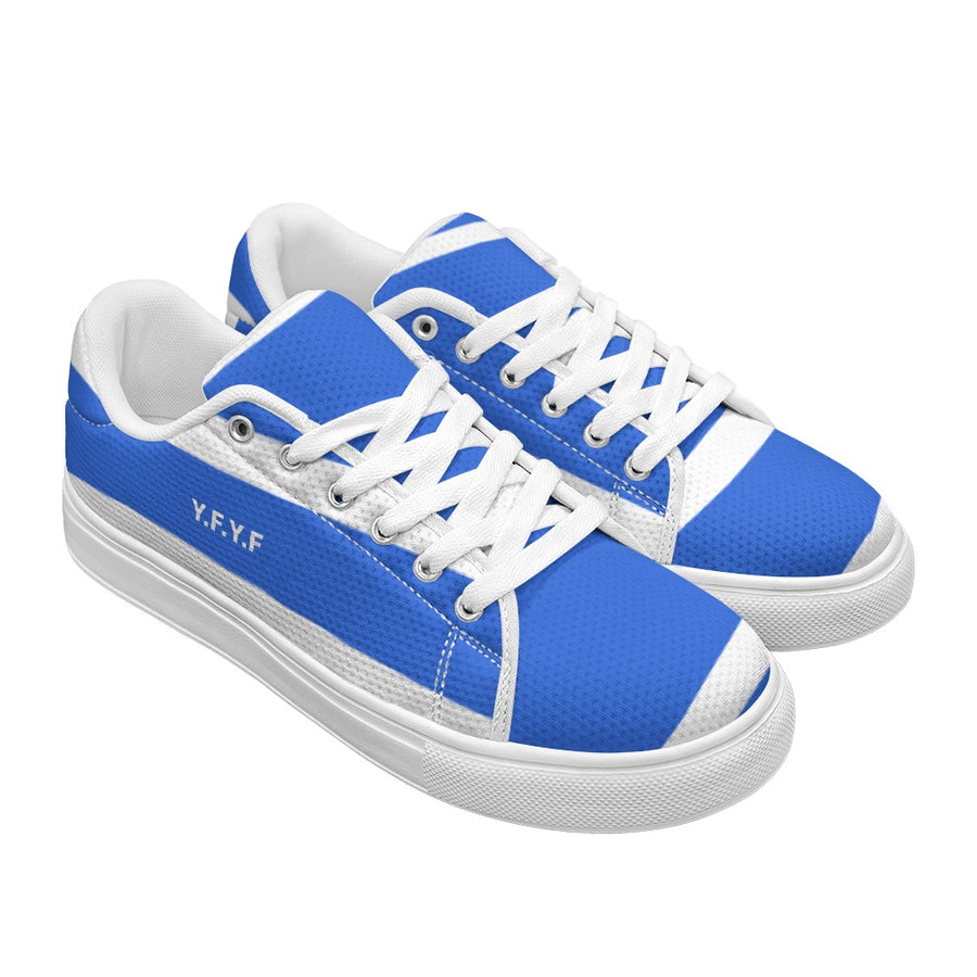 YFYF Everyday Casuals in blue and white