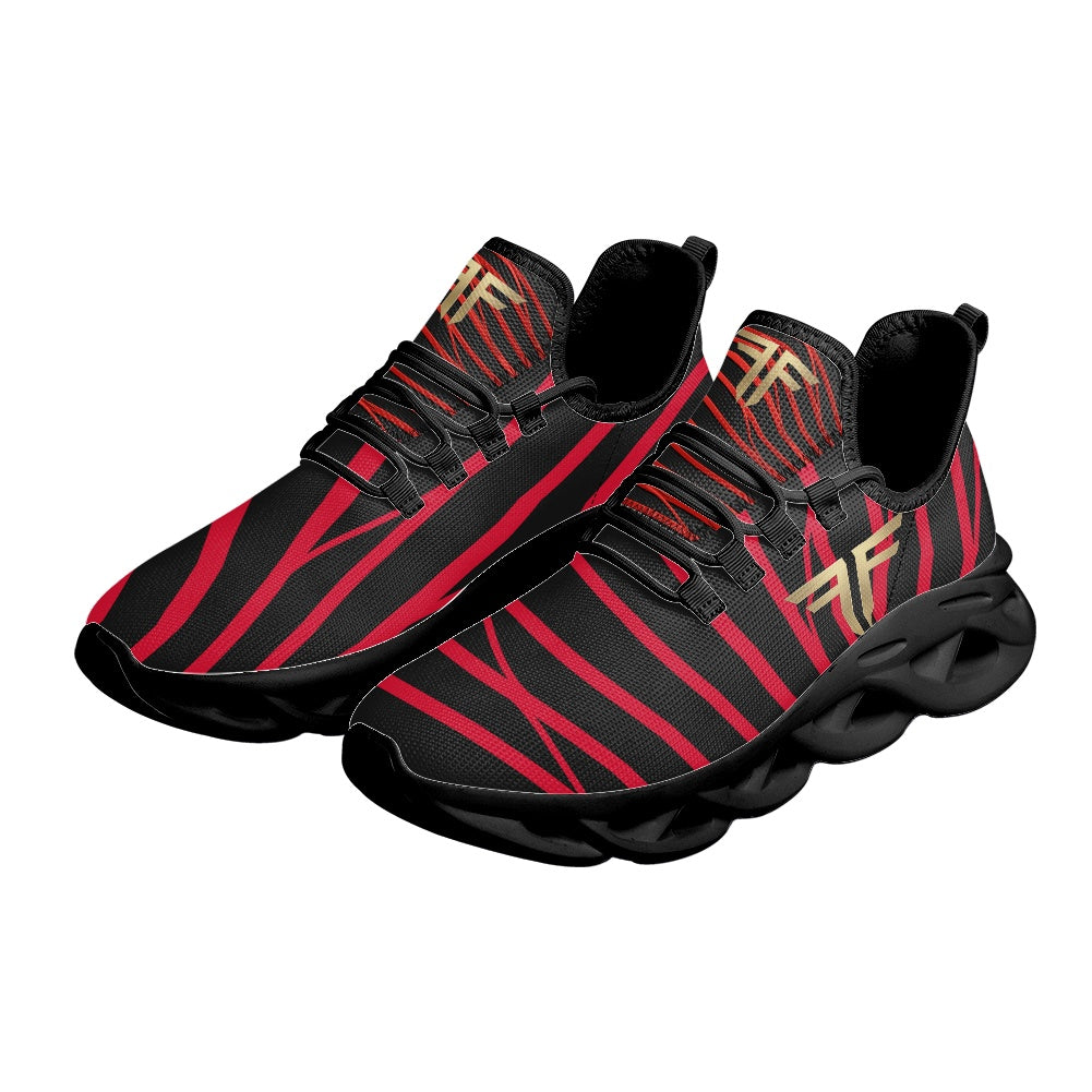 Max Soul Workout – Black & Red Wave, black sole