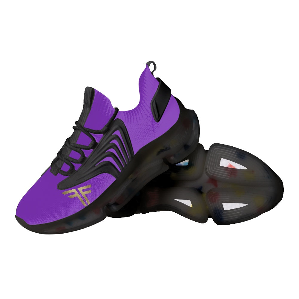 Air React Runner – Purple, black sole