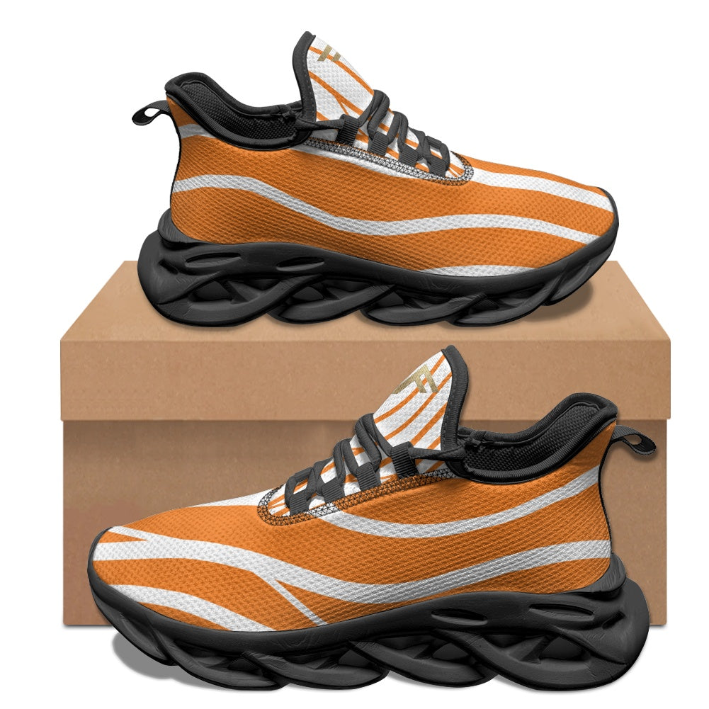 Max Soul Workout – Orange Stripe, black sole