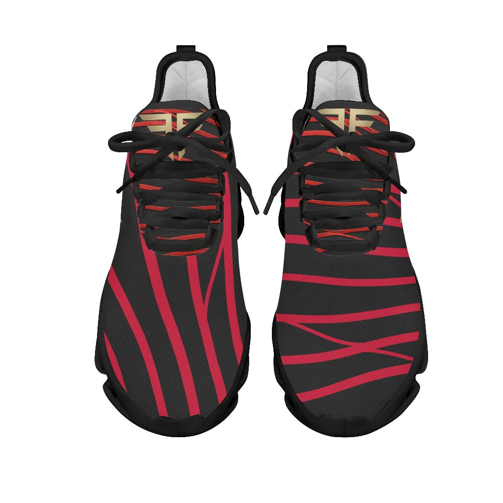Max Soul Workout – Black & Red Wave, black sole