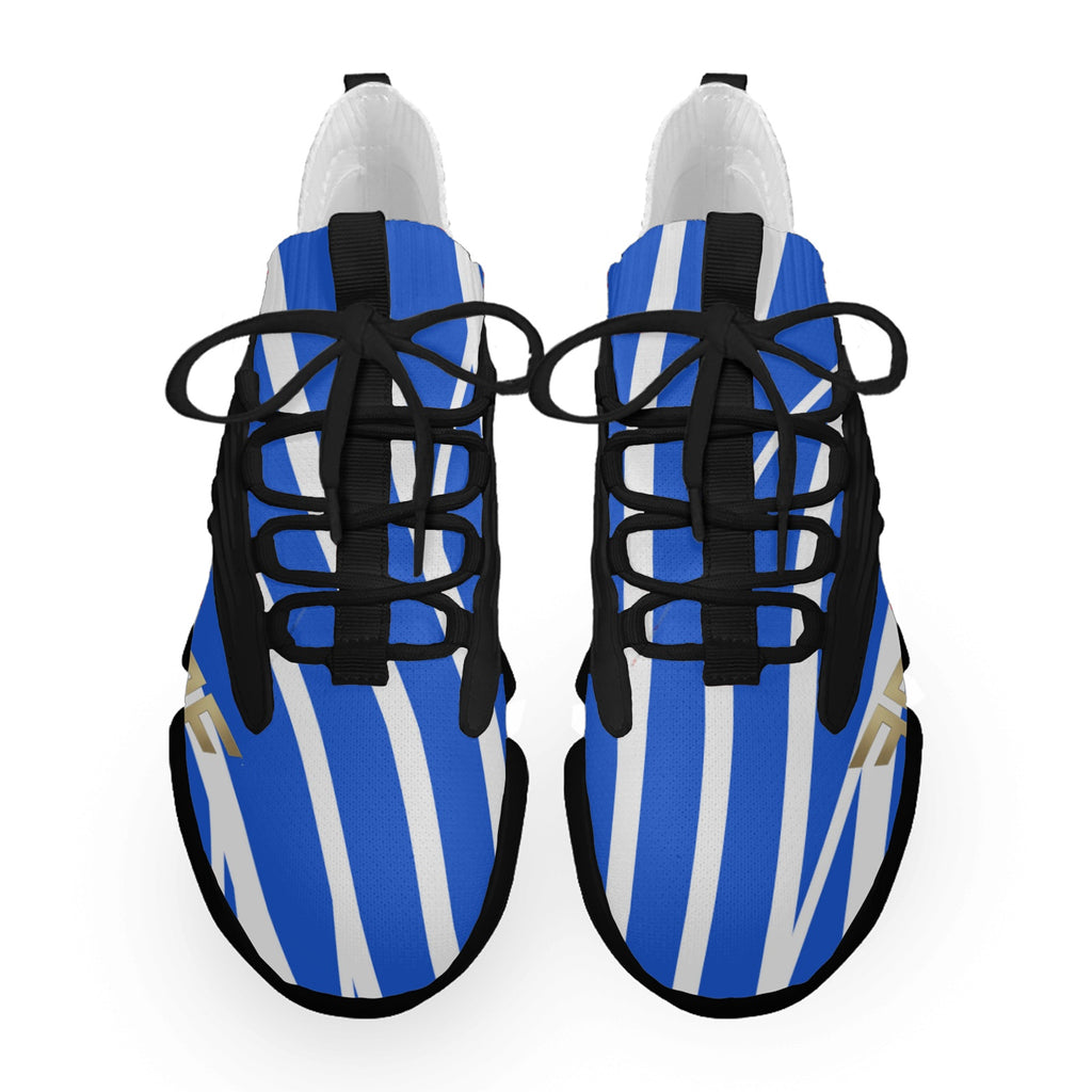 Air React Runner – Blue Stripe, black sole