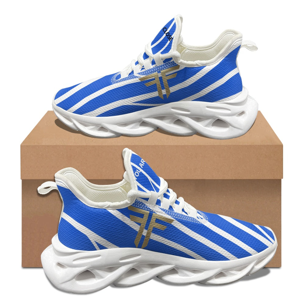Max Soul Workout – Blue Stripe, white sole