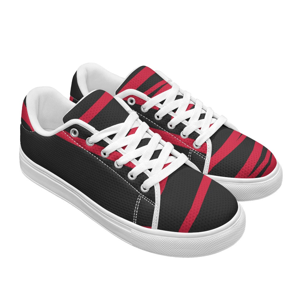 Everyday Casuals – Black & Red Stripe