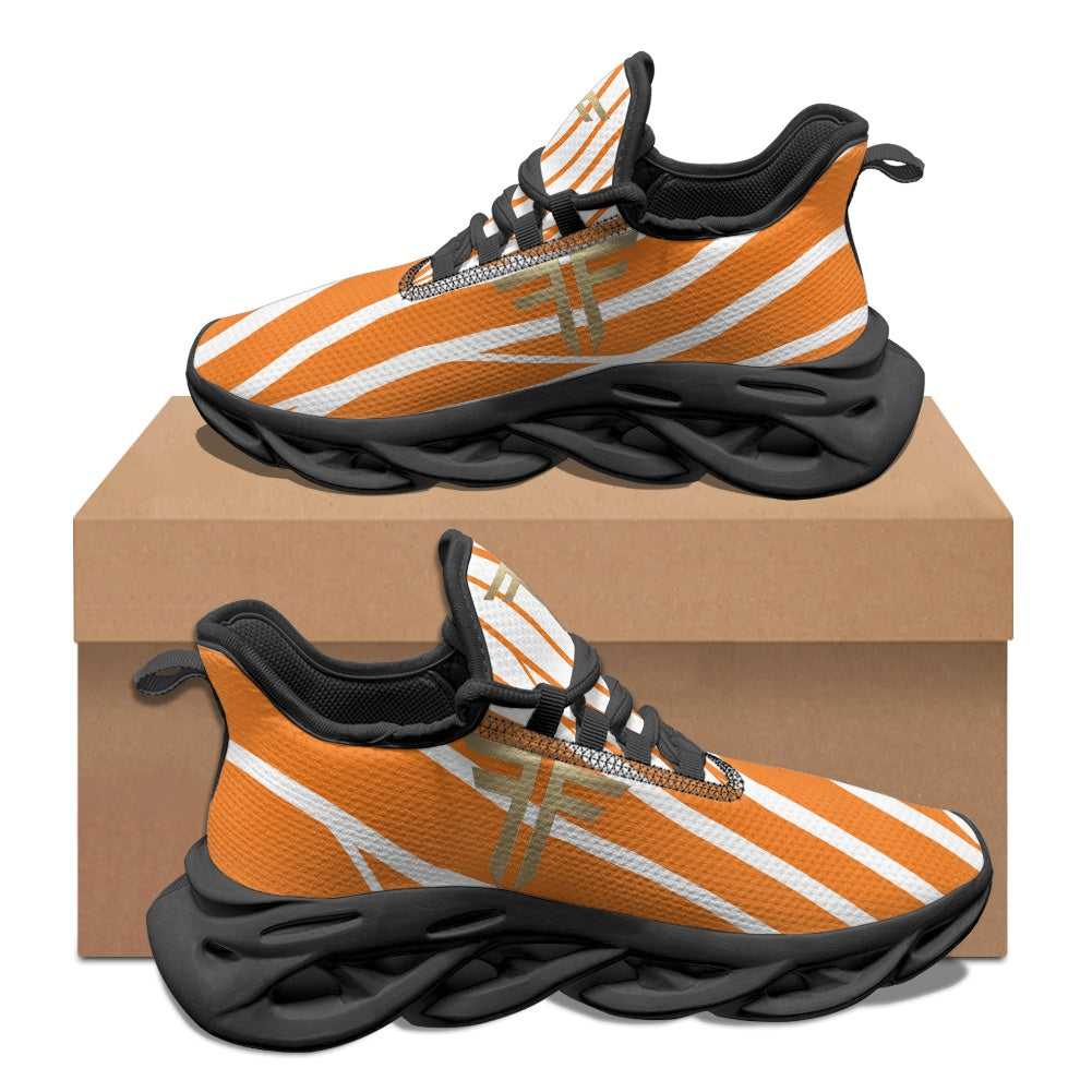 Max Soul Workout – Orange Stripe, black sole