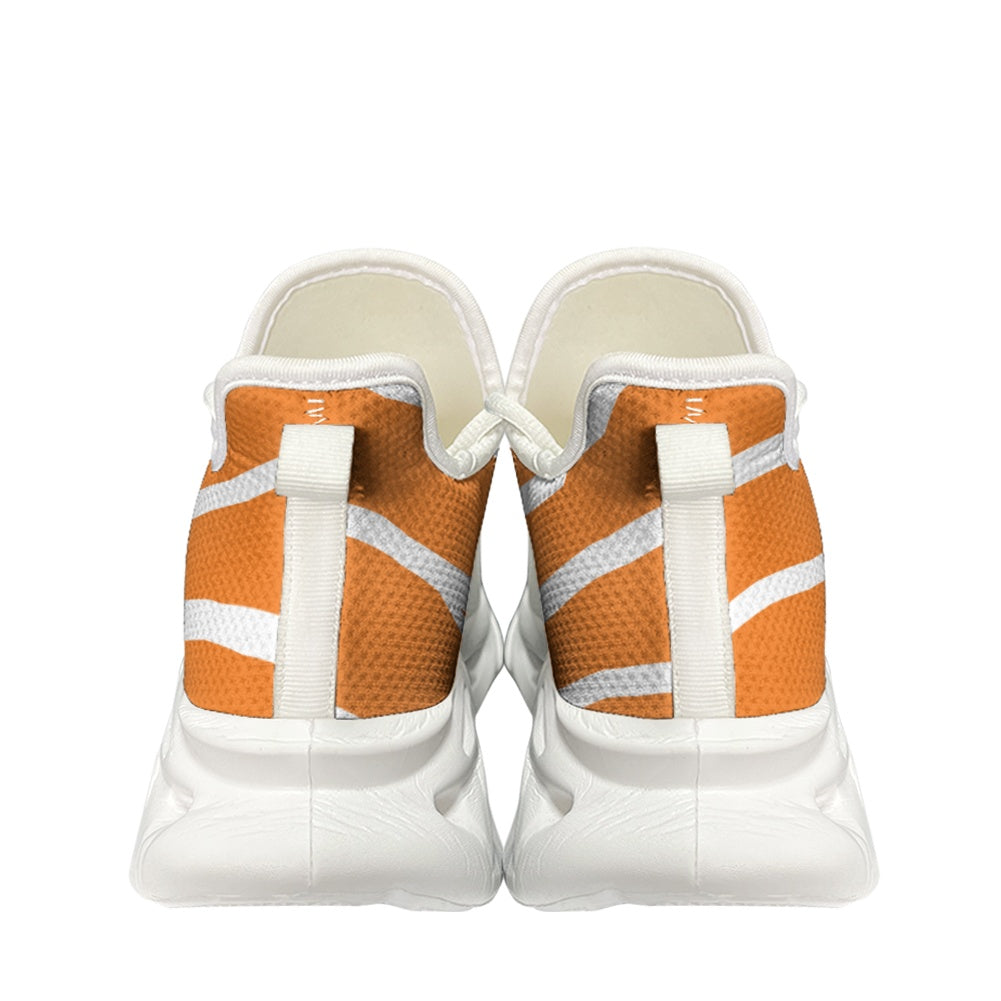 Max Soul Workout – Orange Stripe, white sole