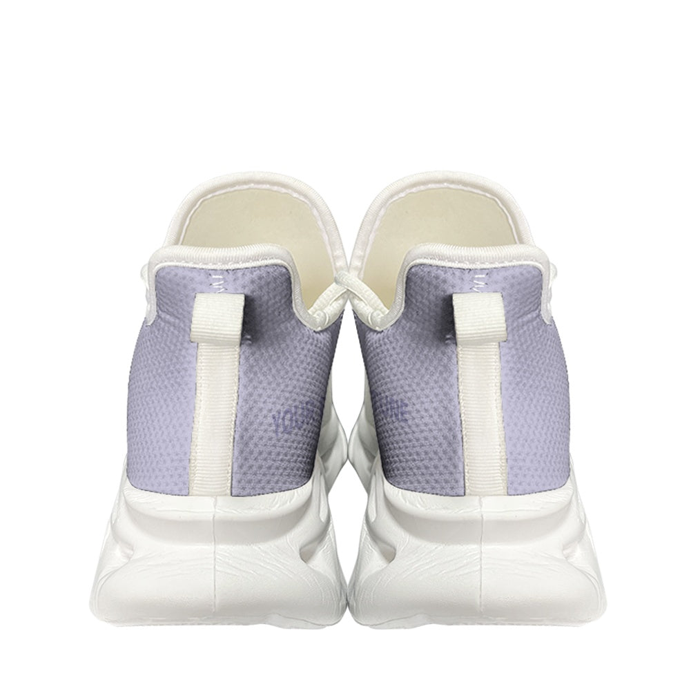 Max Soul Workout – Lilac Grey, white sole