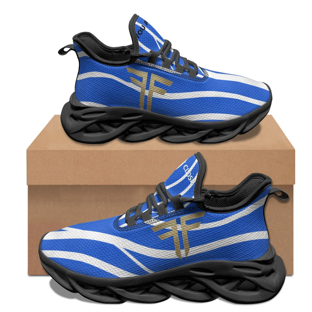 Max Soul Workout – Blue Stripe, black sole