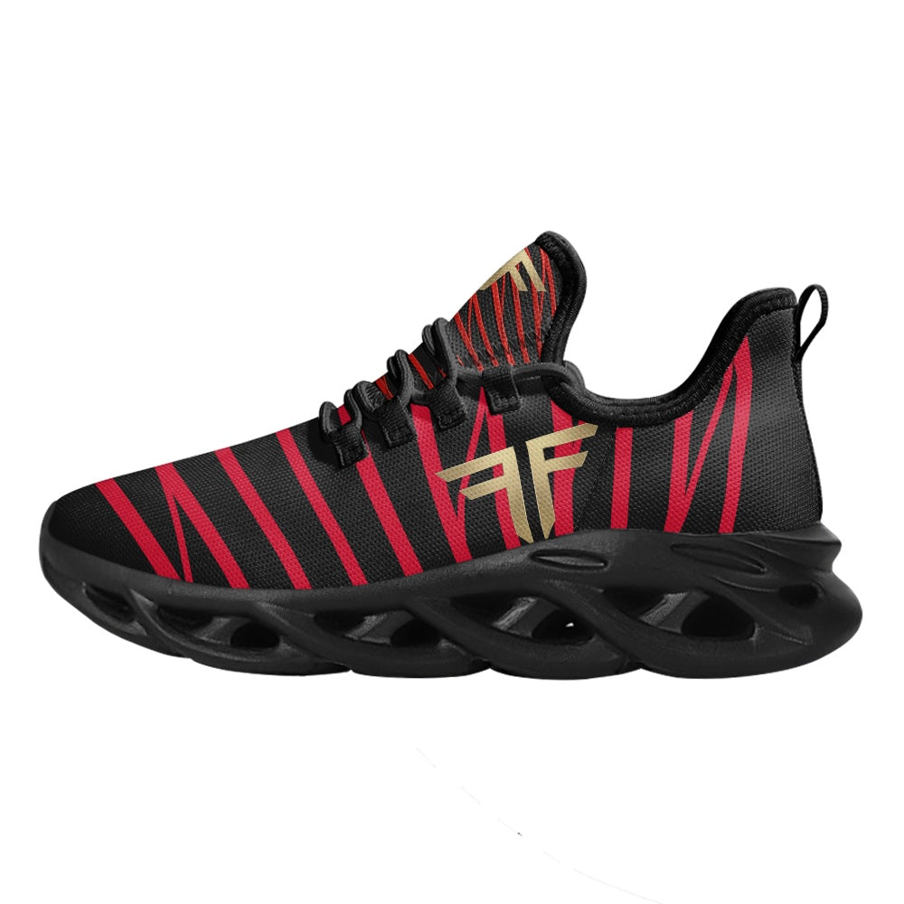 Max Soul Workout – Black & Red Wave, black sole