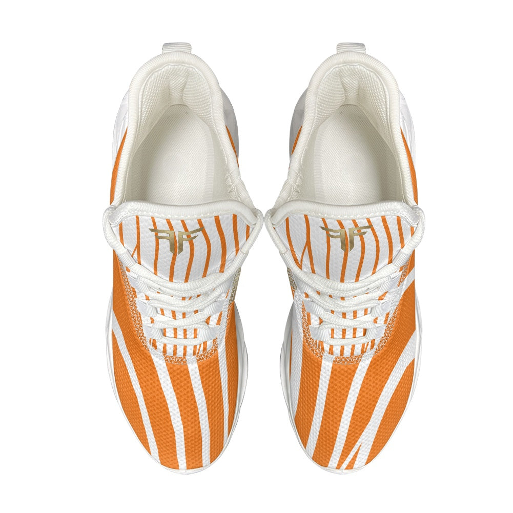 Max Soul Workout – Orange Stripe, white sole