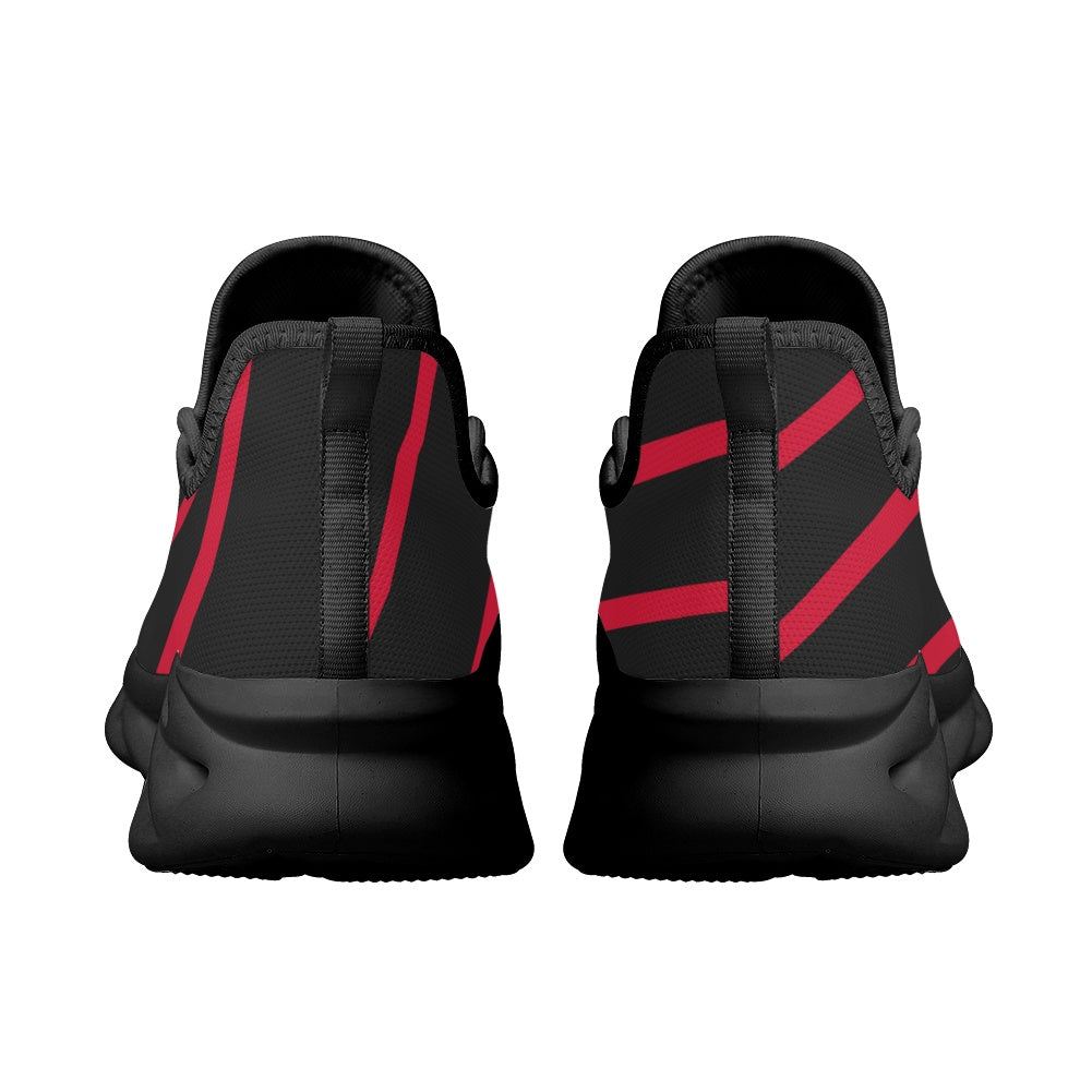 Max Soul Workout – Black & Red Wave, black sole