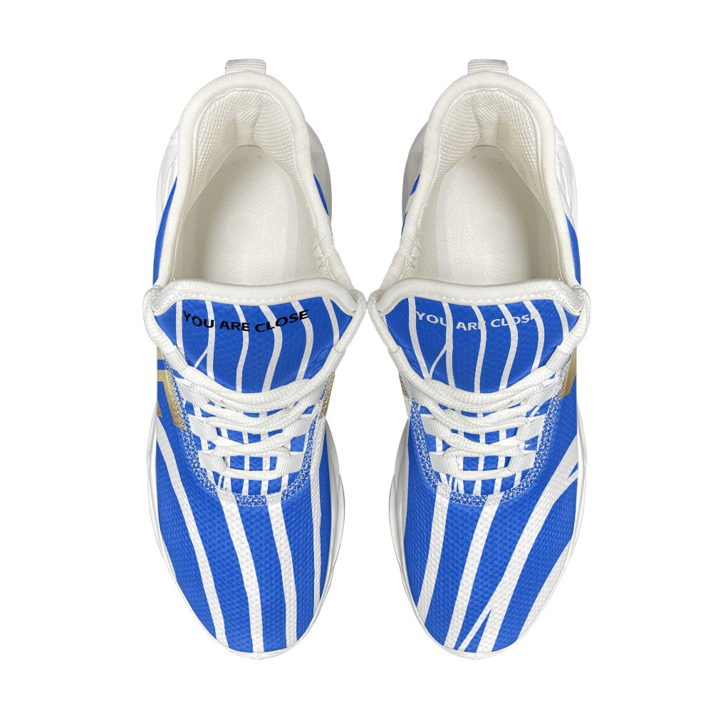 Max Soul Workout – Blue Stripe, white sole