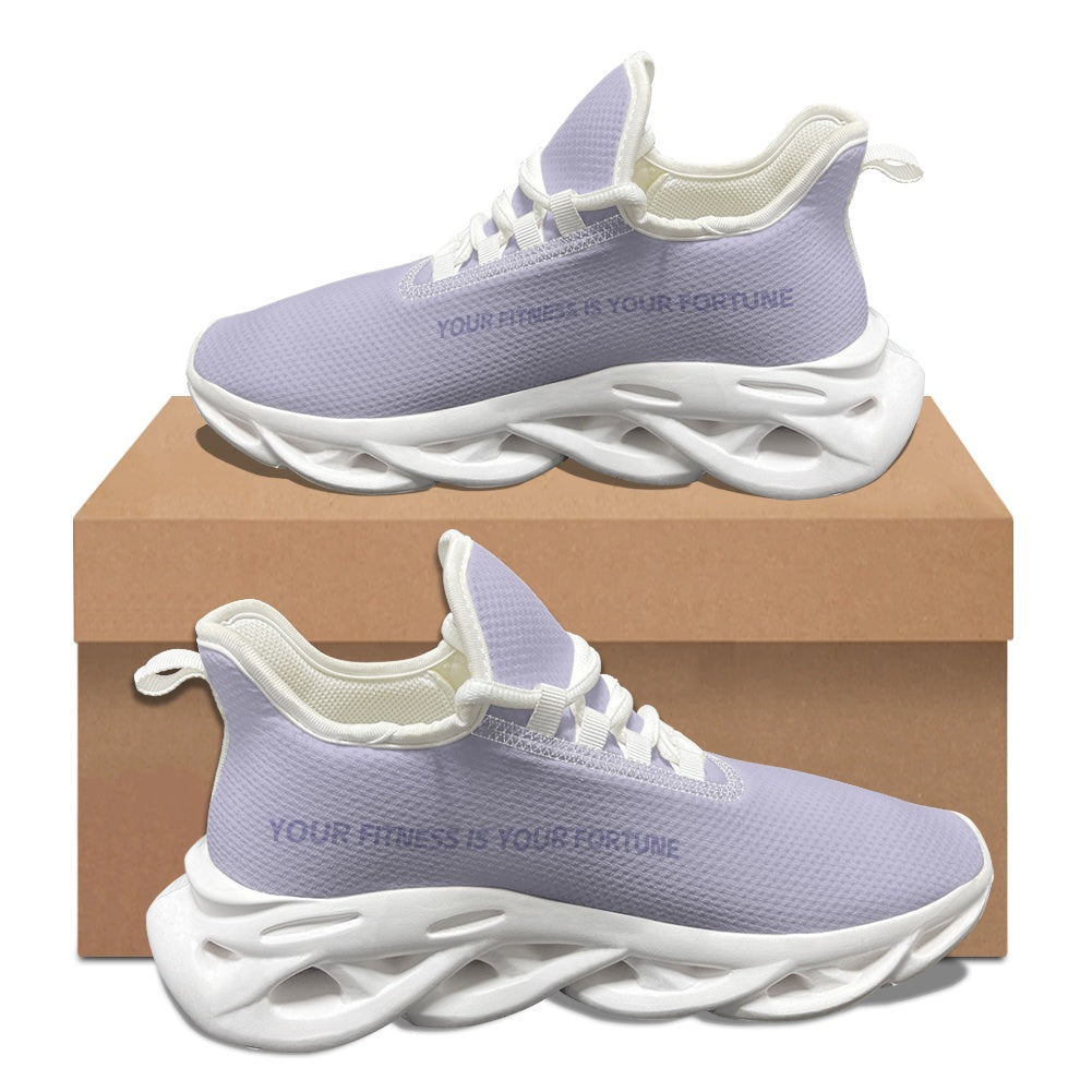 Max Soul Workout – Lilac Grey, white sole