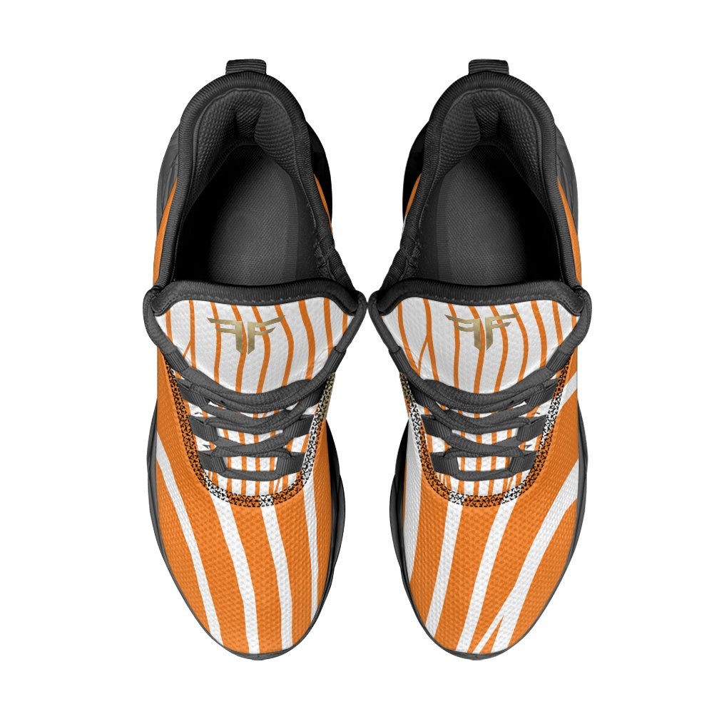 Max Soul Workout – Orange Stripe, black sole