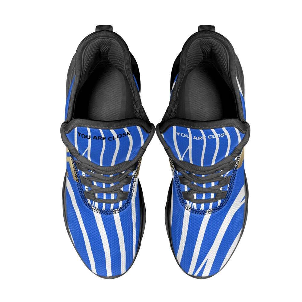 Max Soul Workout – Blue Stripe, black sole