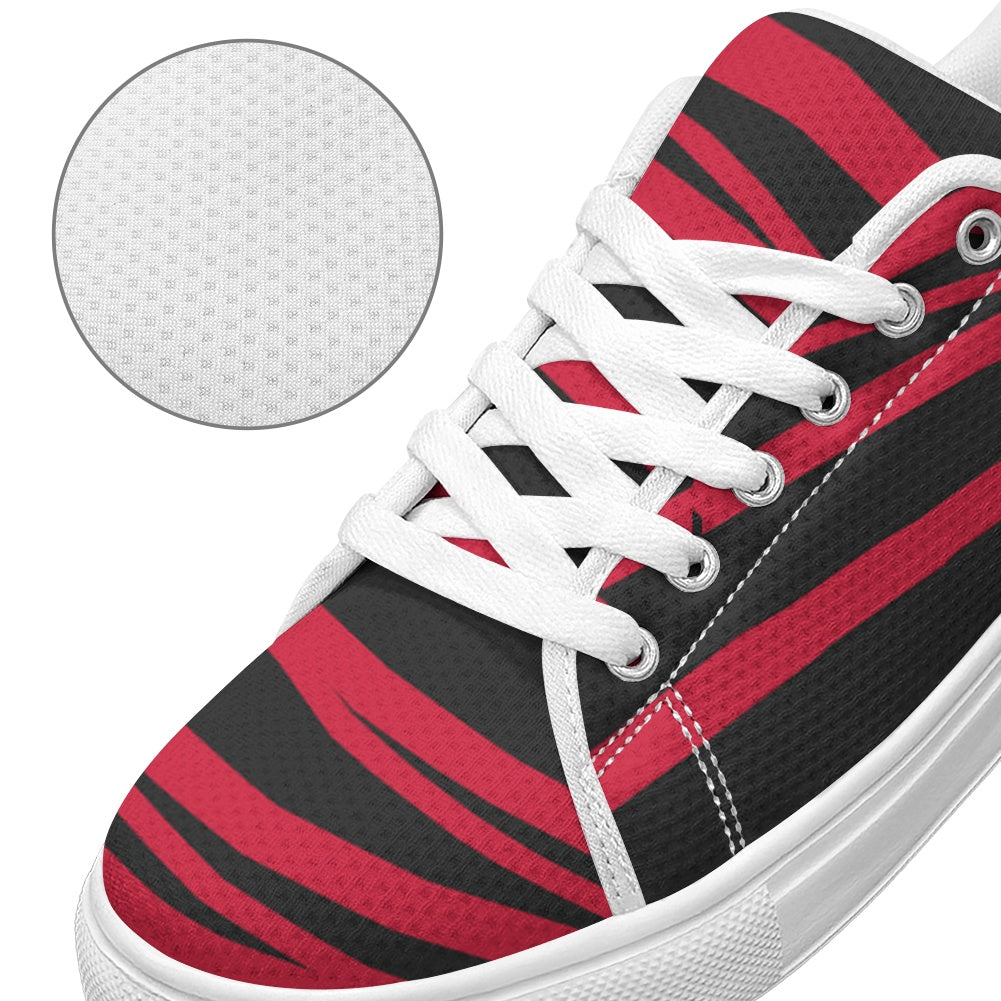 Everyday Casuals – Black & Red Stripe
